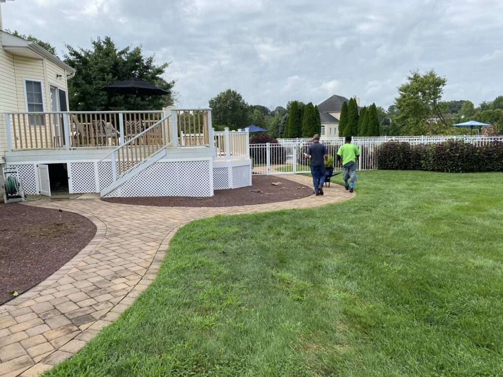 Employees working hard