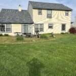 Landscaping bed before work