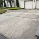 pressure washing before